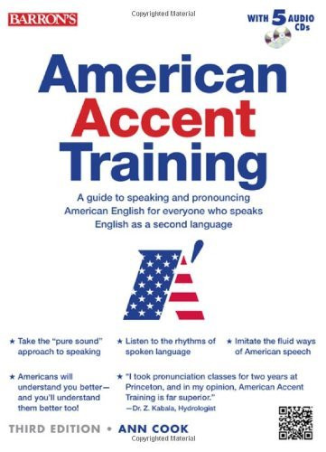 American Accent Training With 5 Audio Cds