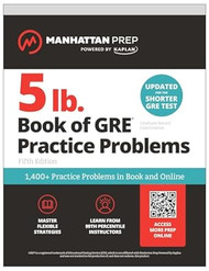 5 lb. Book of GRE Practice Problems