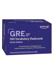GRE Vocabulary Flashcards Sixth Edition
