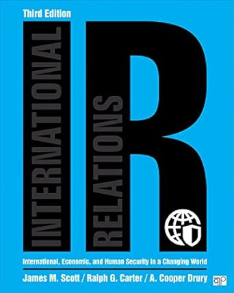 IR: International Economic and Human Security in a Changing