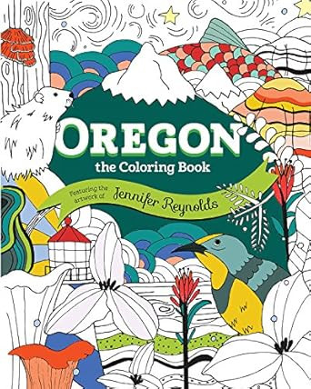 Oregon: The Coloring Book