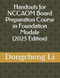 Handouts for NCCAOM Board Preparation Course in Foundation