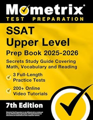 SSAT Upper Level Prep Book 2025-2026 3 Full-Length Practice