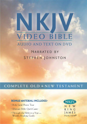 NKJV Video Bible: Audio and Text on DVD