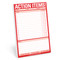Knock Knock Action Items! Knock Knock Pad