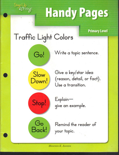 Step Up to Writing Handy Pages Primary Level