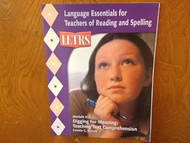LETRS: Digging for Meaning: Teaching Text Comprehension