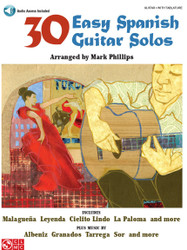 30 Easy Spanish Guitar Solos Mark Phillips | Guitar Tablature