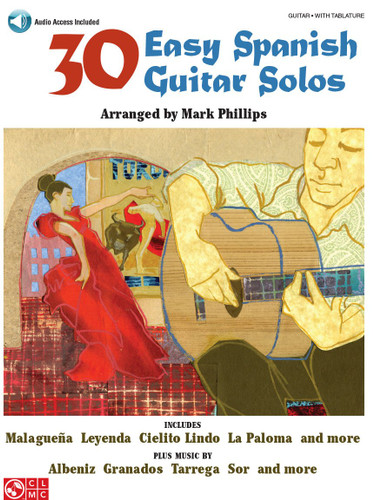 30 Easy Spanish Guitar Solos Mark Phillips | Guitar Tablature