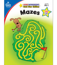 Carson Dellosa | Mazes Activity Workbook | Preschoolû1st Grade