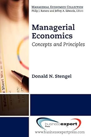 Managerial Economics: Concepts and Principles