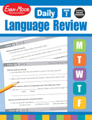 Evan-Moor Daily Language Review Grade 7 Activities