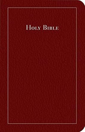 CEB Common English Bible Thinline Bonded Leather Burgundy