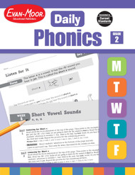 Evan-Moor Daily Phonics Grade 2 Homeschooling & Classroom