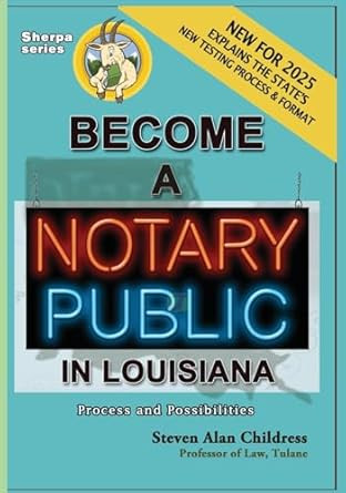 Become a Notary Public in Louisiana