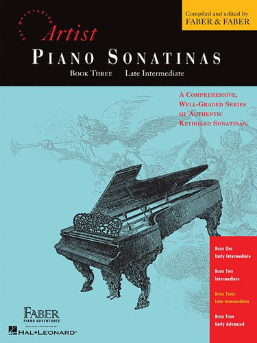 Piano Sonatinas Book 3 Developing Artist Original Keyboard