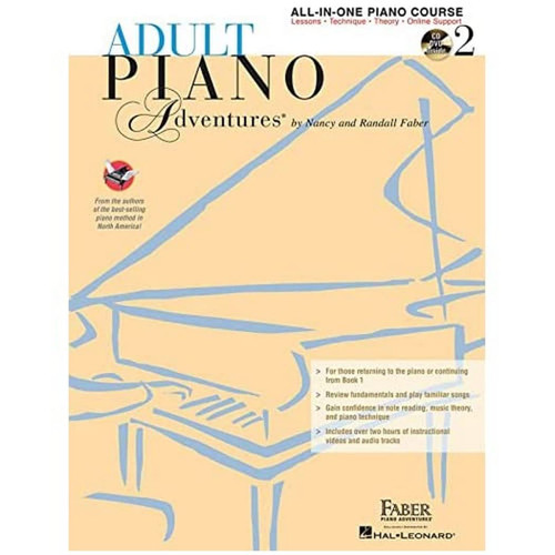Adult Piano Adventures All-in-One Lesson Book 2