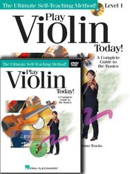 Play Violin Today! Beginner's Pack Level 1 Book/CD/DVD