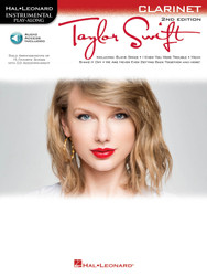 Taylor Swift Clarinet Play-Along Book/Online Audio