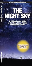 The Night Sky: A Folding Pocket Guide to the Moon Stars Planets