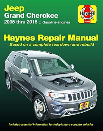 Jeep Grand Cherokee from 2005-2018 Haynes Repair Manual:
