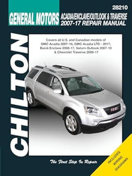 GMC Acadia Buick Enclave Saturn Outlook & Chevy Traverse