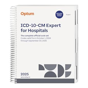 2025 ICD-10-CM Expert for Hospitals with guidelines