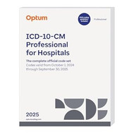 2025 ICD-10-CM Professional for Hospitals with guidelines