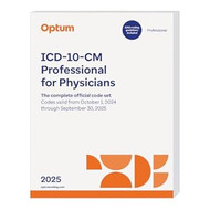 2025 ICD-10-CM Professional for Physicians with guidelines