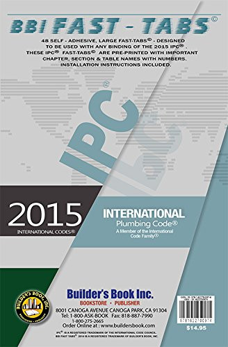 2015 International Plumbing Code Fast-Tabs