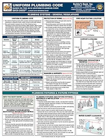 Uniform Plumbing Code 2018 Quick-Card
