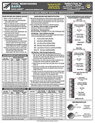 Steel Reinforcing Bars Quick-Card
