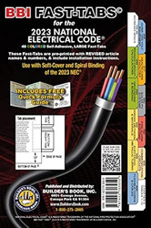2023 National Electrical Code NEC Colored Fast-Tabs