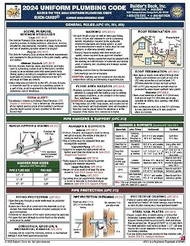 2024 Uniform Plumbing Code Quick-Card