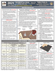 Residential Roof Assemblies Quick-Card based on the 2021 IRC