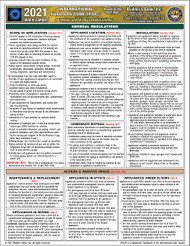 2021 International Fuel Gas Code Quick-Card