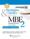 Strategies And Tactics For The Mbe 2