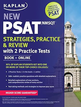 Kaplan New PSAT/NMSQT Strategies Practice and Review with 2