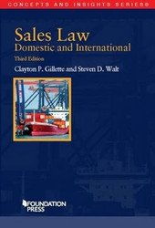 Sales Law Domestic and International 3d