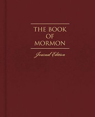The Book of Mormon Journal Edition Dark Red - No Index