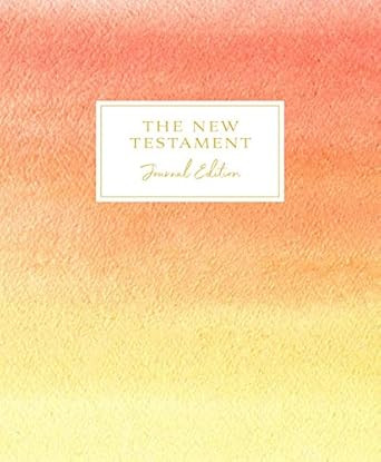 The New Testament Journal Edition no index