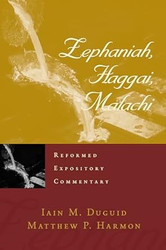 Zephaniah Haggai Malachi