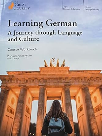 Learning German - A Journey Through Language and Culture