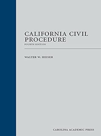 California Civil Procedure
