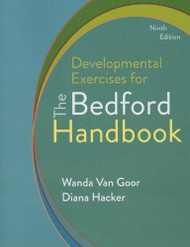 Developmental Exercises For The Bedford Handbook
