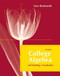 College Algebra With Modeling And Visualization