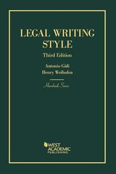 Legal Writing Style (Hornbooks)