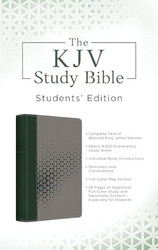 KJV Study BiblenStudents' Edition [Cypress & Smoke]