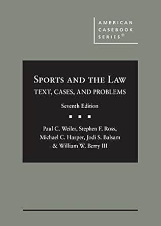Sports and the Law