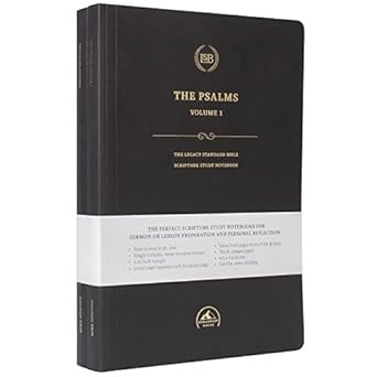 LSB Scripture Study Notebook Psalms: Two Volume Set